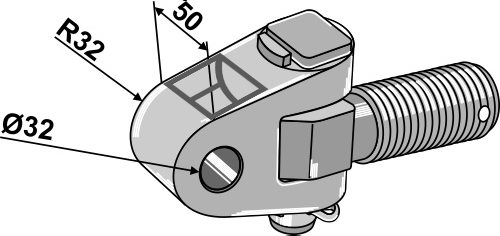 Accessoires for hydraulic top-links - New model