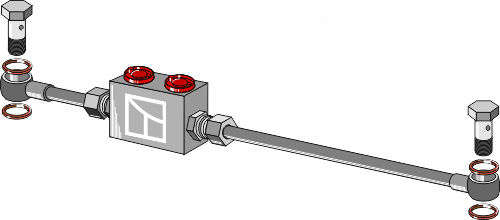 Accessoires for hydraulic top-links - New model