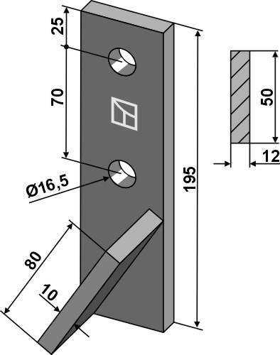 Ploeglichaam type BP-233 OS