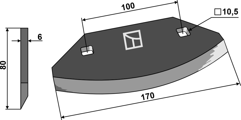 Kverneland - Taarup Fodder mixer knives