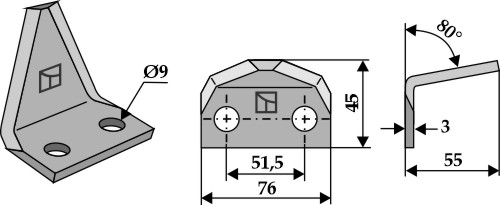 Naud Underplove typ H54A