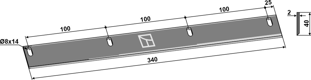 Fodder mixer knives geeignet für: Sgariboldi Fodder mixer knives