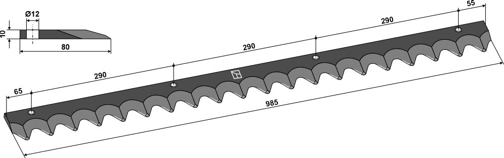 Keenan Fodder mixer knives