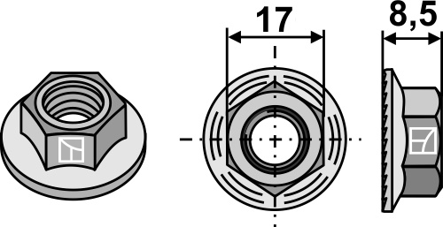 Claas Bolts for rotary mower blades