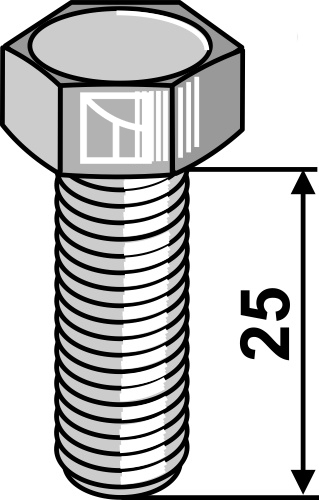 Klingenschraube - M10x1,5 - 8.8 geeignet für: Fella Bolțuri potrivite