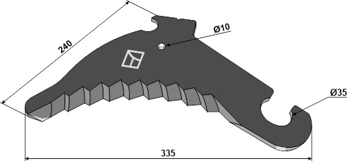 Pöttinger Type du corps 46W