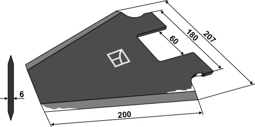 Lemken Körper Typ BS40