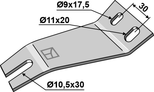 Räumer - links geeignet für: Kemper Räumer