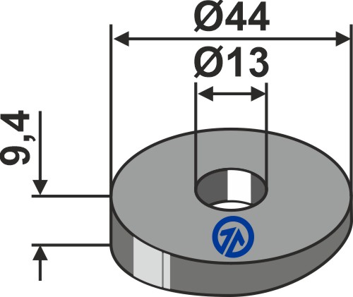 Adapter Buchse geeignet für: Accessories for seed drilling technic BOURGAULT