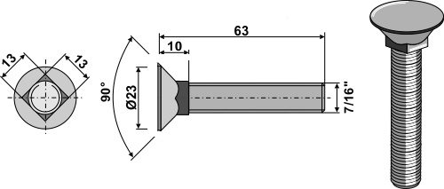 Type du corps ST - 10mm