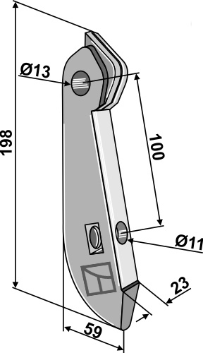 Säschar geeignet für: Amazone Säschare