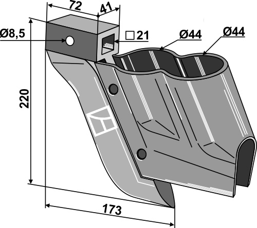Massey Ferguson Körper Typ AS