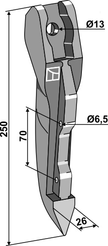 Scharschneide geeignet für: Gaspardo Säschare