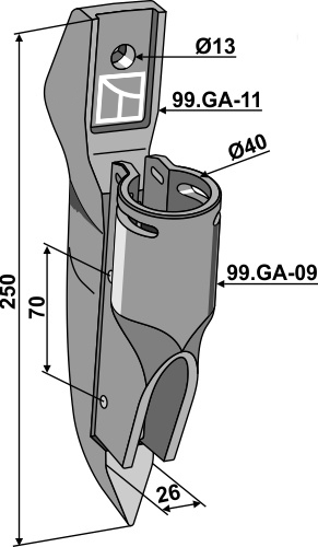 Kuhn Type du corps N4