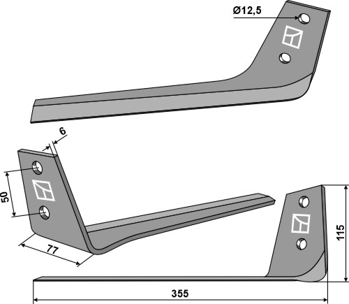 Gilles Blades for beet lifters