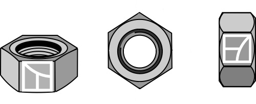 Muttern DIN934 - 10.9 