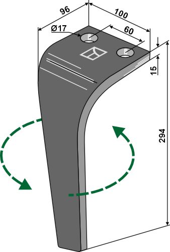 Kuhn Ploeglichaam type H6